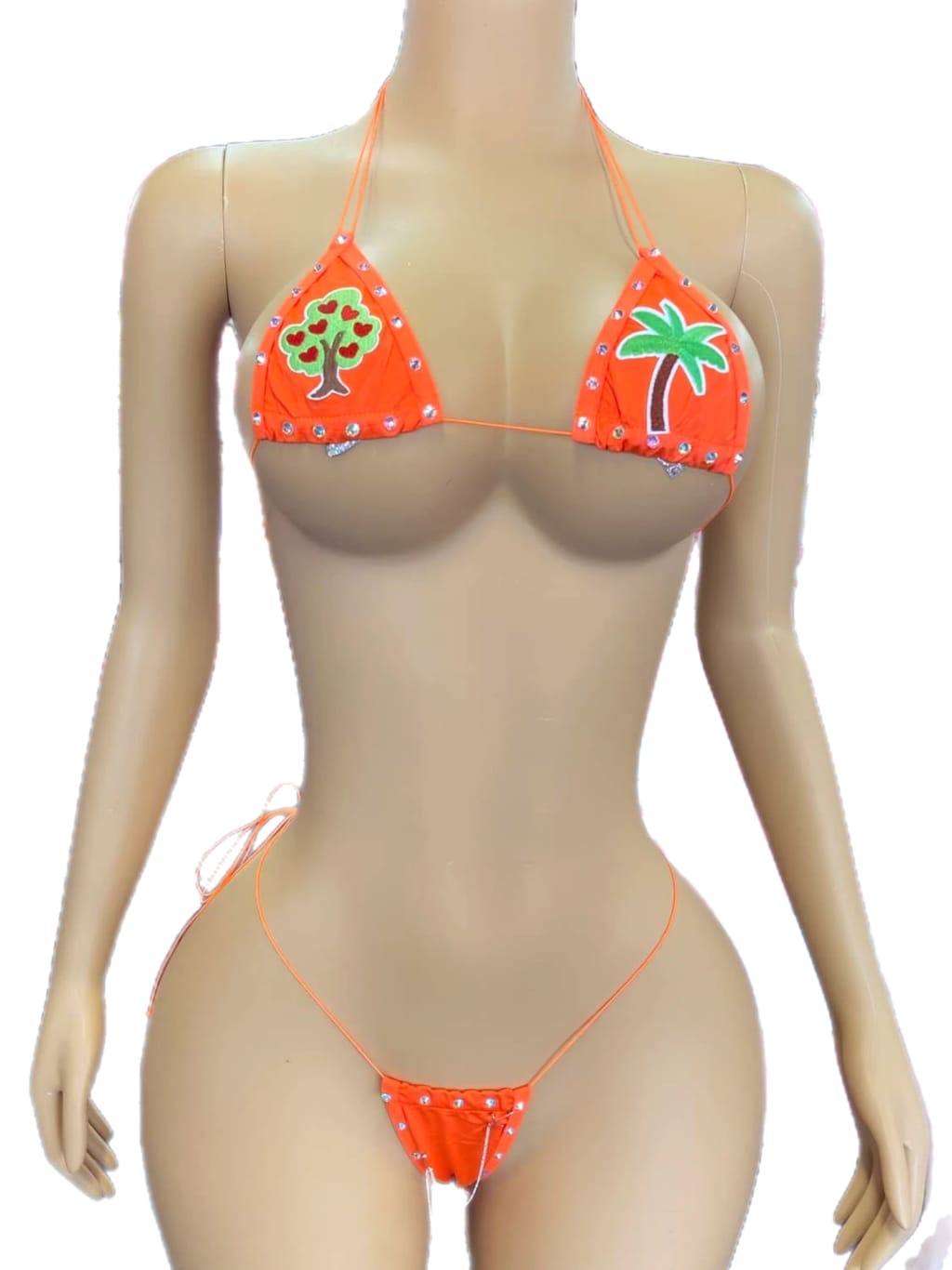 Palm tree orange StringKini