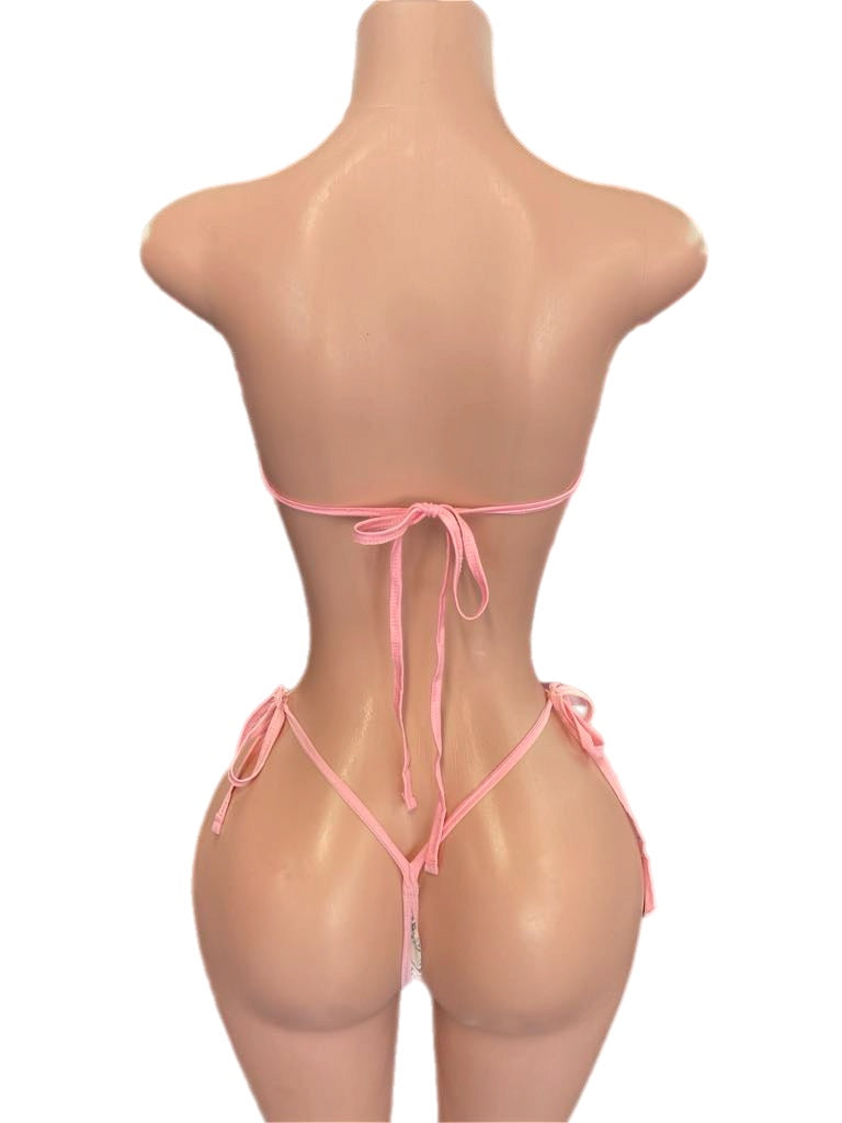 She loves pink and Money bags