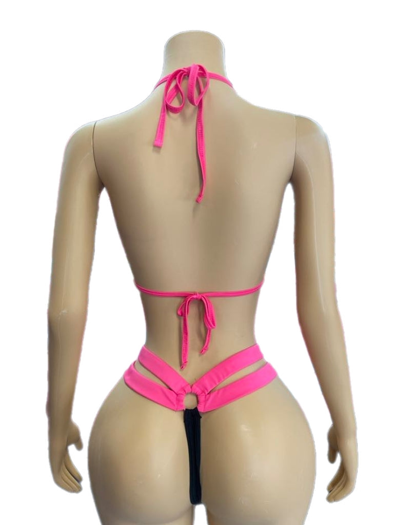 Pink and Black Blinger