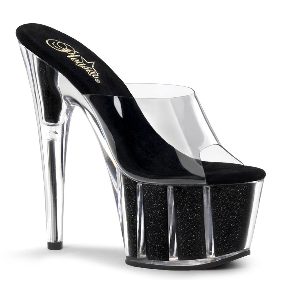 Pleaser Sparkle Black