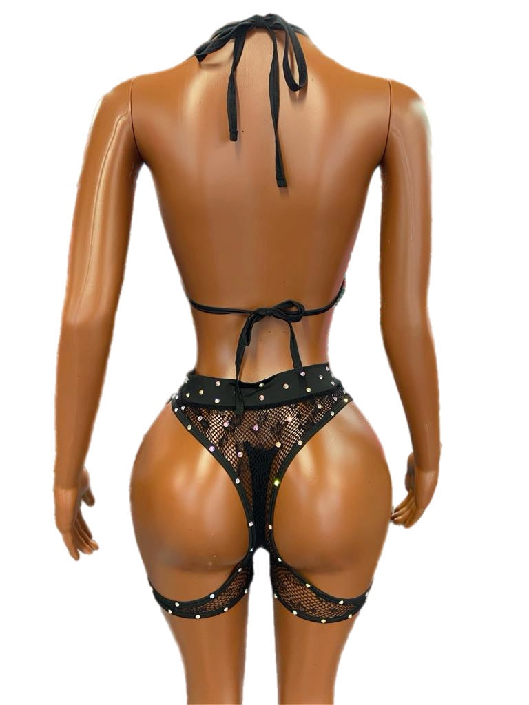 Cheeks Out Black Set