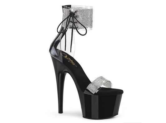 Pleaser Open Toe Blk