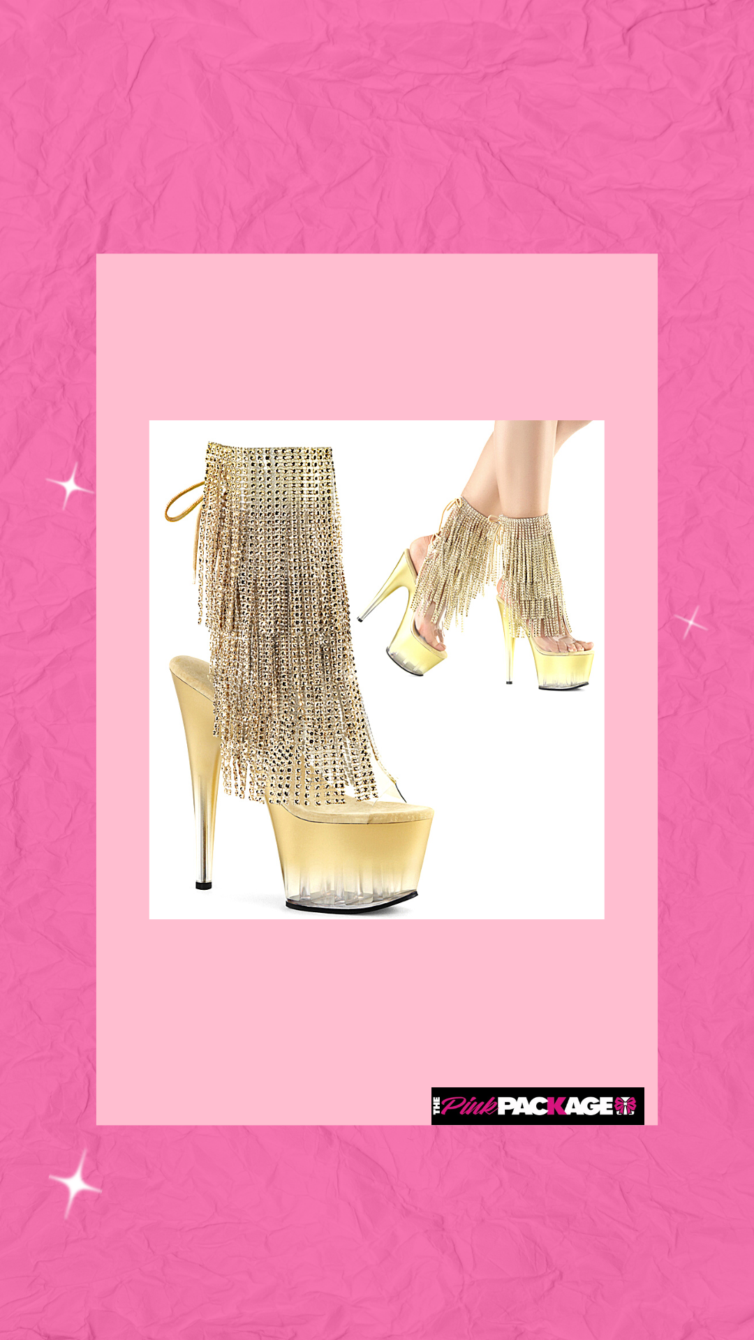 Pleaser Gold Tassel